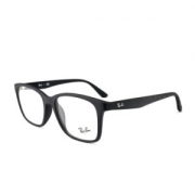 RayBan雷朋眼镜框男女新款大框磨砂黑色超轻镜架RX7059D 5196 55mm