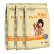 粉舌头（PinkTongue）宠物天然粮 幼犬狗粮7.5kg *2件+凑单品