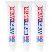 Lion 狮王 White&white 美白牙膏 150g*3