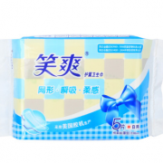 笑爽 卫生巾 日用棉柔丝薄 230mm 5片装