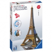 睿思游戏（Ravensburger）  艾菲尔铁塔 216片3D建筑拼图
