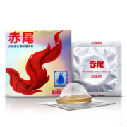 赤尾 避孕套安全套计生用品 天然乳胶套 1片装