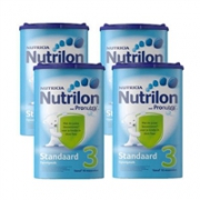 Nutrilon荷兰牛栏标准配方婴幼儿奶粉 850克*4罐 1-2-3段