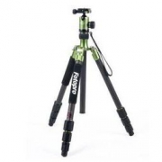 PLUS会员： Fotopro 富图宝 C-5C Green 碳纤可翻折三脚架