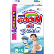 GOO.N 大王 维E系列 婴儿纸尿裤 L68   61.6元（79.9元，满减+用券）