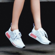 大码白玫瑰！adidas Originals  NMD R1 女款休闲鞋