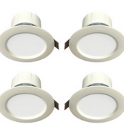 SIMON 西蒙 led筒灯 四只装 4W 白光 85.2元（119，双重优惠）