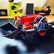 2017年4月新款！LEGO 乐高 科技系列 42061 伸缩臂工程车