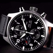 IWC 万国 飞行员系列 IW377709 男士三眼计时机械腕表 $3650