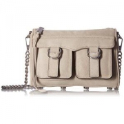 Rebecca Minkoff 瑞贝卡·明可弗 CLIFFSIDE 女士真皮斜挎包