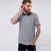 Lyle & Scott Yoke 苏格兰金鹰 男士纯棉双色锁边POLO衫 prime会员免费直邮