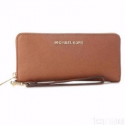 堪比海淘，Michael Kors Jet Set 女士长款拉链钱包 三色
