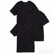 限M码，Tommy Hilfiger 男士纯棉V领T恤 3件装 Prime会员凑单免费直邮
