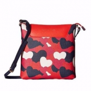 Tommy Hilfiger Adamaria 女士真皮印花单肩包 $24.99