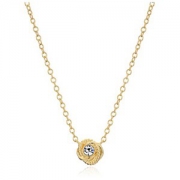 kate spade NEW YORK Infinity and Beyond 花朵吊坠项链