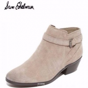 Sam Edelman 女士Pirro真皮踝靴  新低$47.99