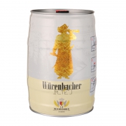 瓦伦丁（Wurenbacher） 小麦啤酒 桶装5L 德国进口