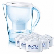 新低价！Brita 碧然德 Marella 滤水壶 2.4L 一壶6芯