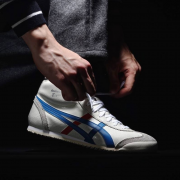 Onitsuka Tiger  鬼冢虎 MEXICO MID RUNNER系列 中性运动休闲鞋