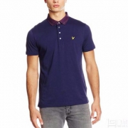 限M码，Lyle & Scott Yoke 苏格兰金鹰 男士纯棉POLO衫 prime会员凑单免费直邮