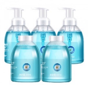 隆力奇 抑菌泡沫洗手液 500ml*5瓶+干洗手凝露 2支 够用1年