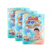 GOO.N 大王 香型消臭 男女通用拉拉裤 M56片 3包装
