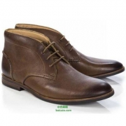 限8.5码，Clarks 其乐 Broyd Mid 男士真皮三眼系带短靴 直邮含税