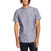 LYLE & SCOTT  苏格兰金鹰 男士休闲短袖衬衫