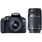 Canon 佳能 EOS 1300D（EF-S 18-55mm 55-250mm） 双头套机