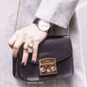 Furla 芙拉 METROPOLIS 意大利产女士真皮方块包