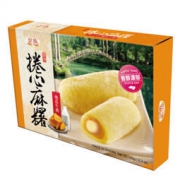 皇族牌 红薯牛奶味卷心糯米饼 180克*10件