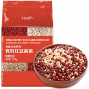天地粮人 有机 红豆高粱 杂粮粥米搭档1.25kg（红小豆 高粱米 燕麦米 东北 五谷 杂粮 粗粮 真空装 大米伴侣） *10件