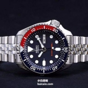 Seiko 精工 SKX009KD 男士自动机械潜水腕表 Prime会员免费直邮含税