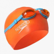 秒杀价！Speedo 速比涛 青少年JuniorJet Swim Set 泳镜泳帽套装