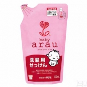 适合凑单，日本产 arau. 亲皙 婴幼儿洗衣液替换装 720ml*2袋 Prime凑单免费直邮含税