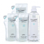 COCO NATURAL  菊星 柔和嫩肤沐浴液 700ml+替换装600ml*3瓶