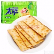 太平 梳打香葱味饼干 300g/盒*4