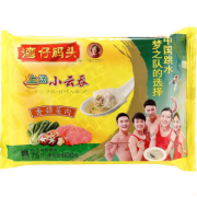 限上海 江苏：湾仔码头 上汤小云吞 香菇菜肉口味 600g （75只）