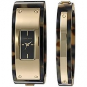 中亚Prime会员：Anne Klein 安妮克莱因 AK/2826TOST 金色女式手表