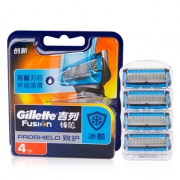吉列（Gillette）  锋隐致护冰酷 4刀头 *3件