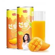 欢乐家 生榨芒果汁245ml*6罐