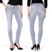 7 For All Mankind 女士Roxanne修身磨白牛仔裤 直邮含税