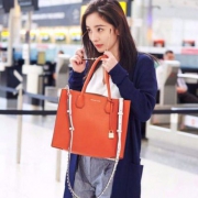 大幂幂同款！MICHAEL KORS  Mercer 30F6SM9M2L 女士中号手提包