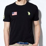 U.S. POLO ASSN. 美国马球协会 男士圆领薄款T恤