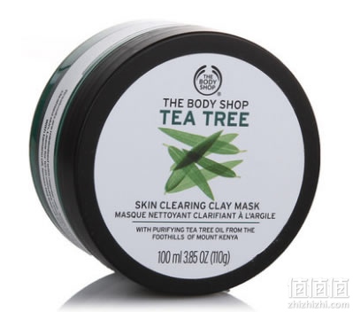 The body shop茶树控油净痘面膜