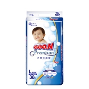 大王（GOO.N）  天使系列 婴儿纸尿裤 L38片 *5件