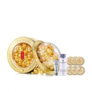 Elizabeth Arden 伊丽莎白·雅顿 金致尊享超值套装（面胶45粒+眼胶60粒+眼胶21粒+面胶21粒+晶璨皙颜小样*2 ）