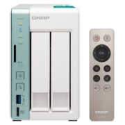 威联通（QNAP） TS-251A 两盘位网络存储器 USB直连 4K输出 虚拟机