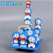 Doraemon哆啦A梦 12人偶 叠叠乐平衡游戏玩具公仔