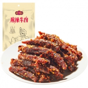 楼兰蜜语 休闲零食 麻辣牛肉干100g/袋